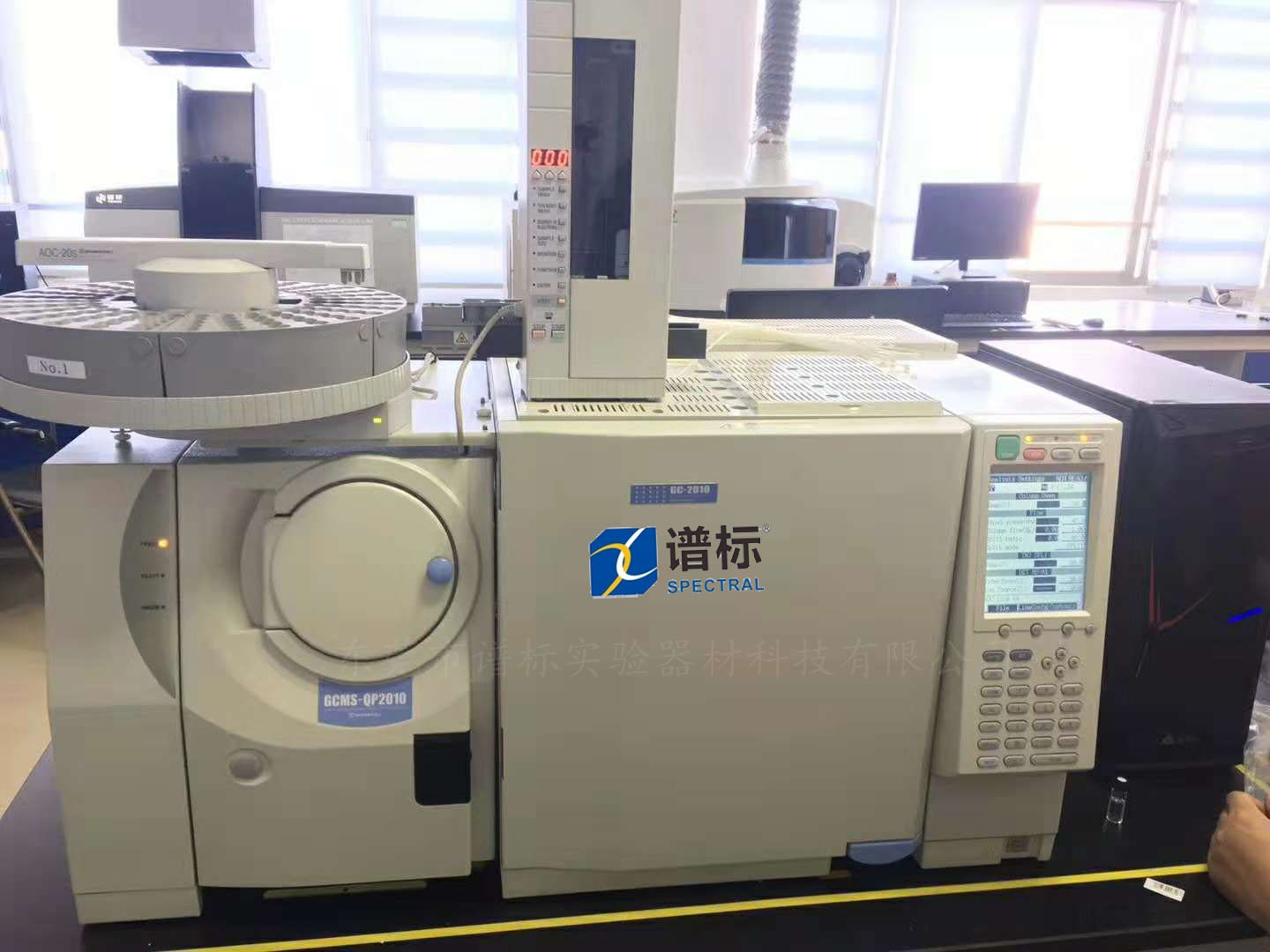 東莞某大型第三方石油檢測機構(gòu)購買我司GCMS島津QP2010