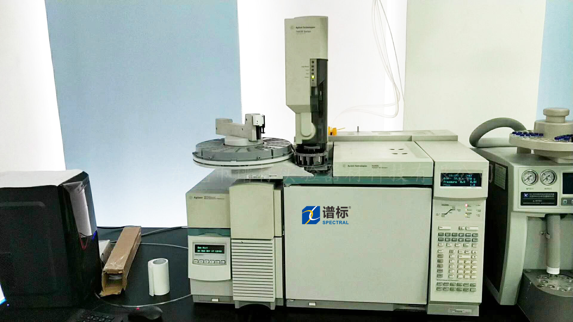東莞某大型檢測公司購買安捷倫二手Agilent 6890N-5973N氣相色譜-質(zhì)譜儀
