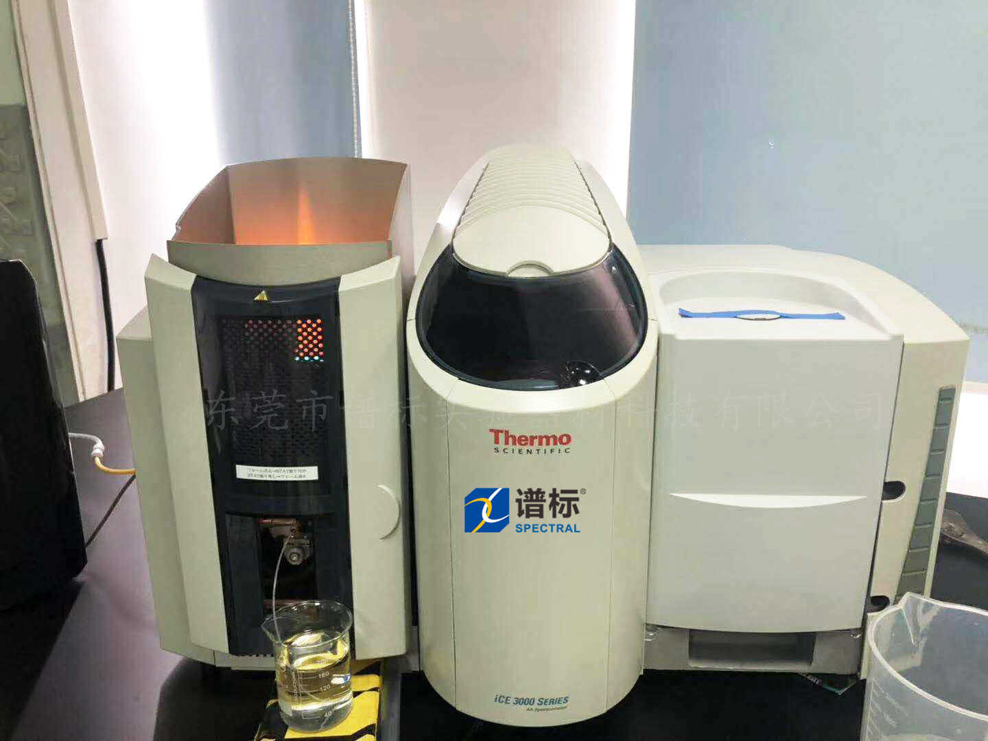 東莞某大型檢測公司購買我司Thermo ICE3500火焰原子吸收光譜儀