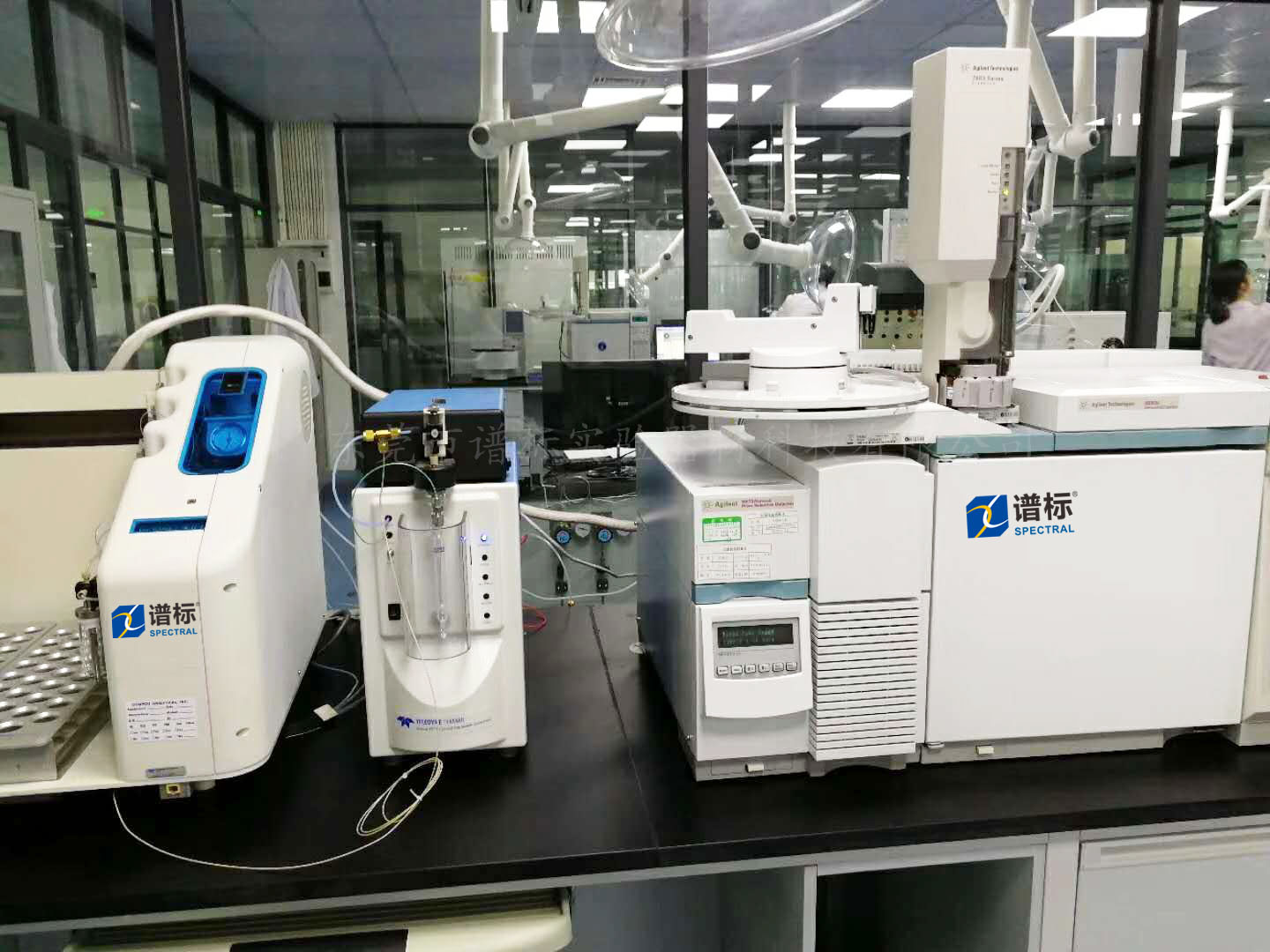 珠海某大型檢測集團購買我司安捷倫GCMS 6890N＋5973N與泰克碼吹掃捕集