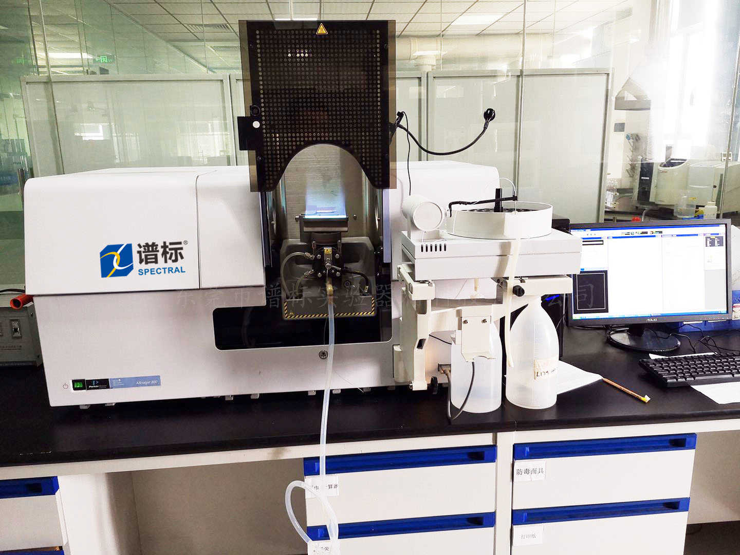東莞某大型第三方檢測公司購買我司PerkinElmer AAnalyst 800