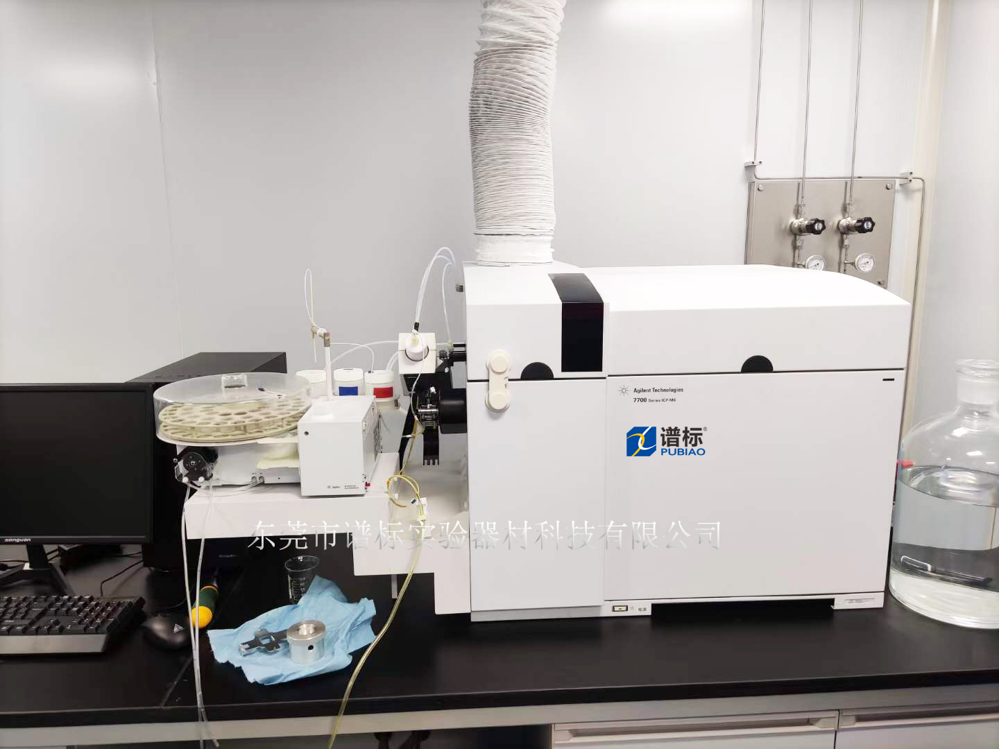 電感耦合等離子體質(zhì)譜儀安捷倫ICP-MS?7700x 28日在重慶某工廠成功驗(yàn)收
