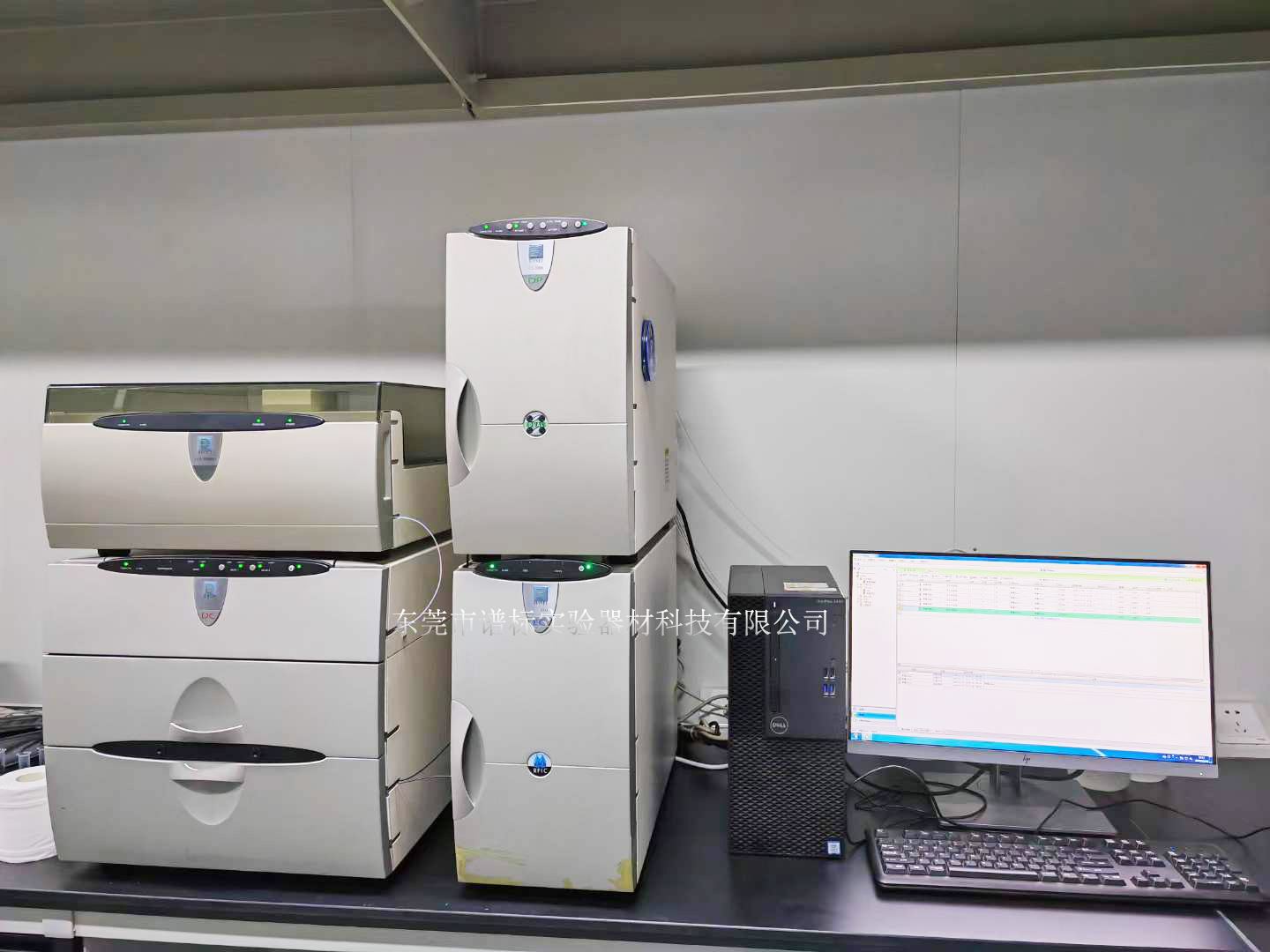 戴安離子色譜儀ICS3000，12月17日在廈門某大型檢測(cè)公司調(diào)試成功
